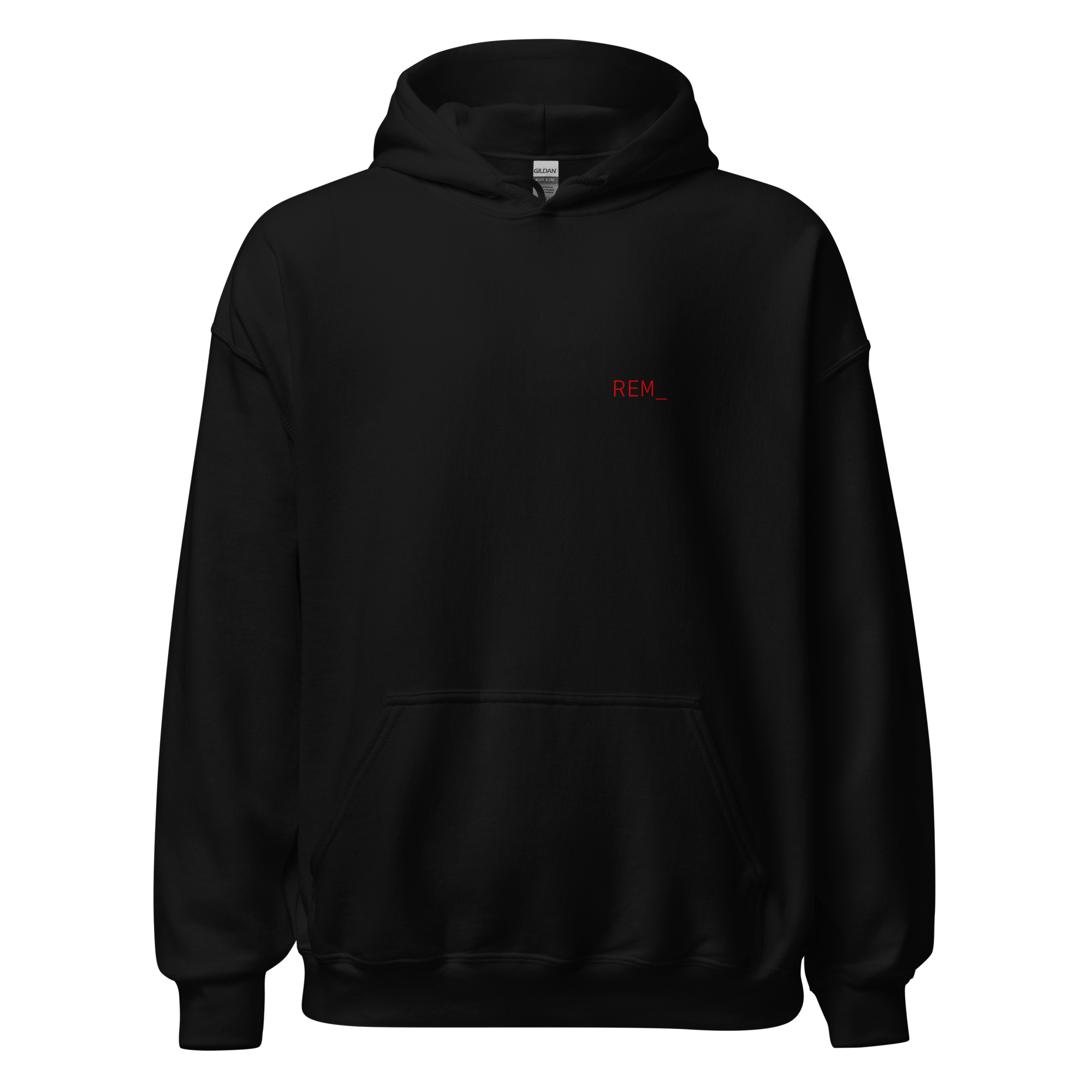 REM_ Hoodie — Gildan 18500
